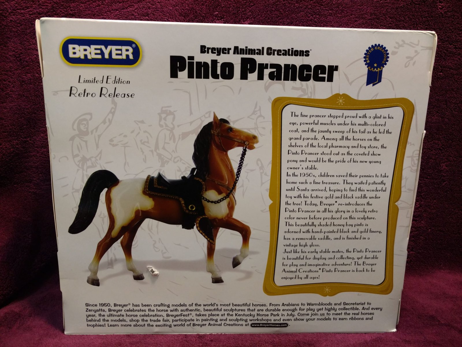 Pinto Prancer Retro Release - Breyer Horse Models For Sale