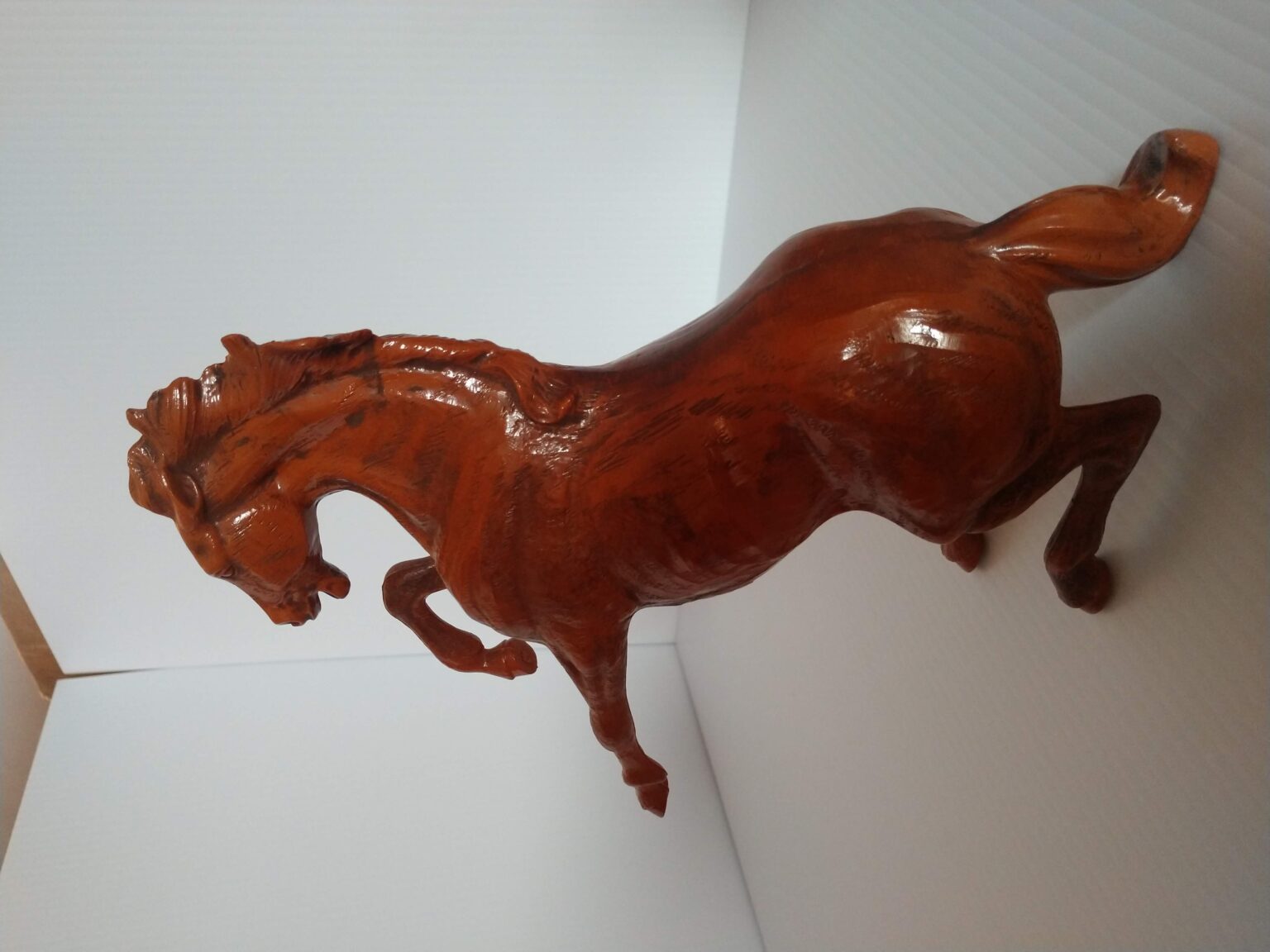 Vintage Hartland Rearing Mustang Woodgrain - Breyer Horses For Sale