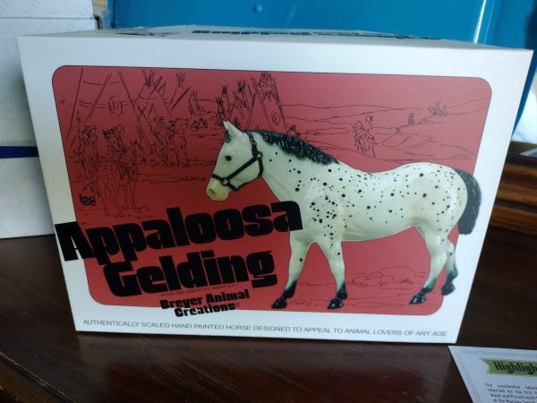 Two Bits Leopard Appaloosa Vintage Collector's Club