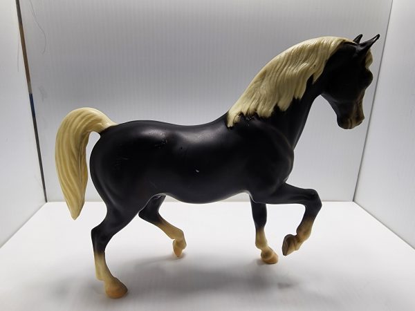 Breyer Hickory, Family Arabian Stallion in Matte Charcoal Color!