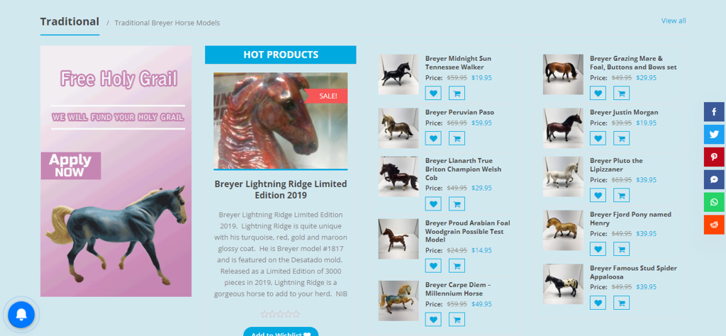 Collaboration Sell Your Breyer Horses to Potential Model Horse Collectors