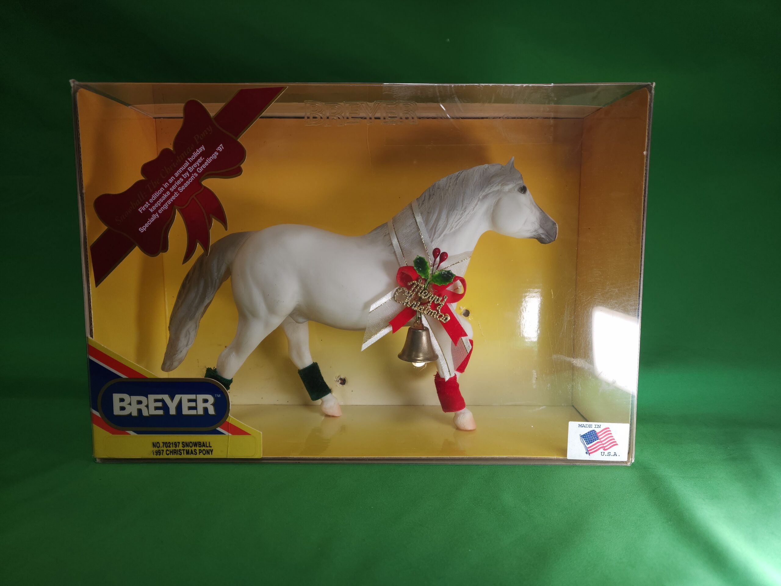 Breyer Snowball hot 1997 Christmas Pony