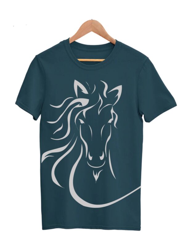 Digital Horse Print forT-Shirt