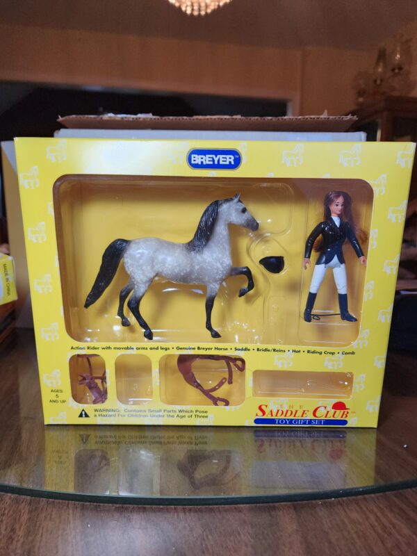 Breyer Saddle Club Series Pepper and Lisa Hunter/Jumper Set 1994