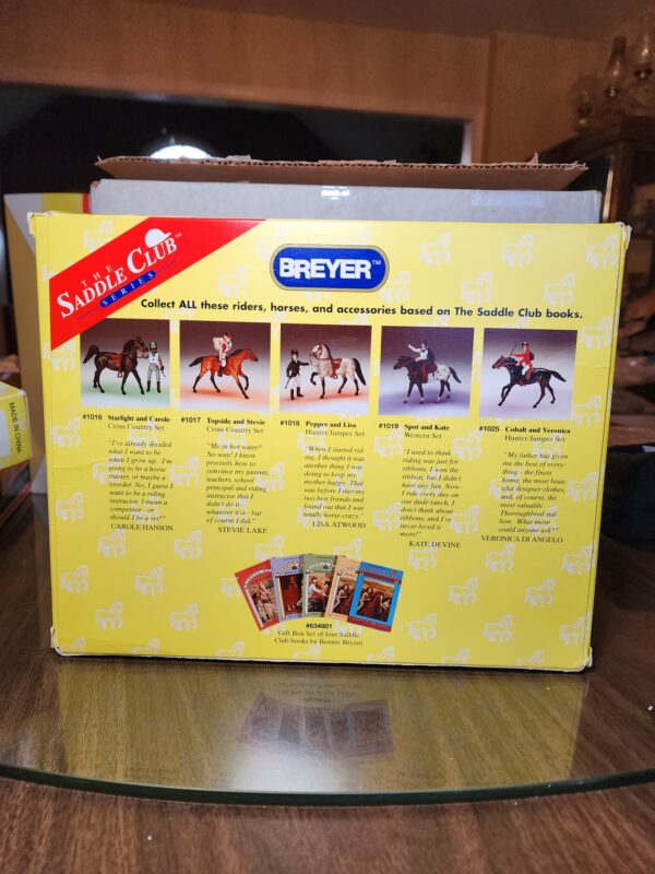 Breyer Saddle Club Series Pepper and Lisa Hunter/Jumper Set 1994 - Image 2