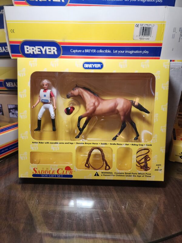 Breyer Topside and Stevie, Saddle Club Series, Model #1017, Vintage