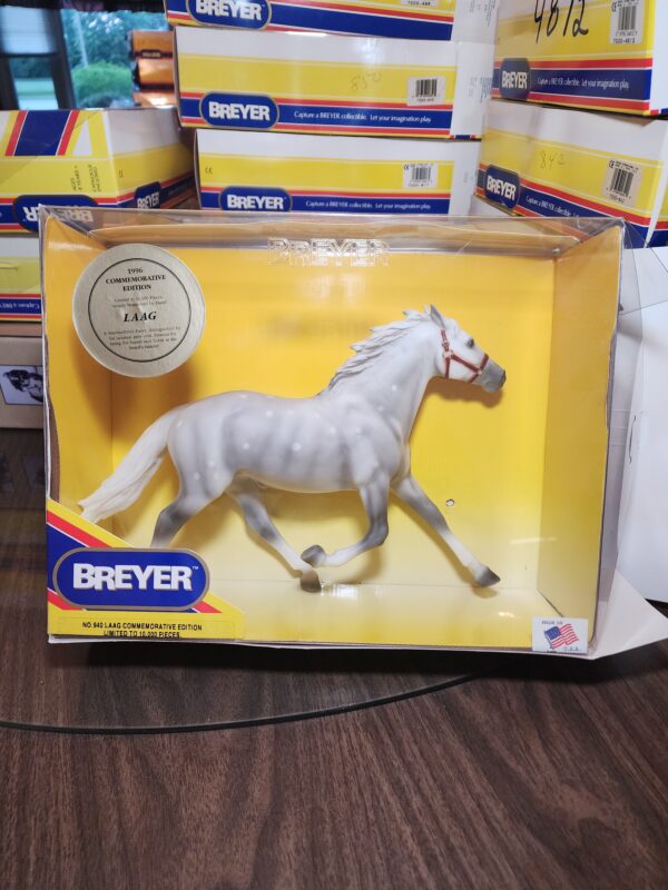 Breyer Model #940, Laag, Standardbred Commemorative Edition, In box, Vintage