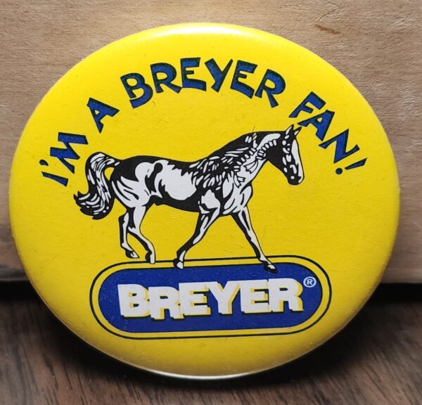 Breyer" Fan Button